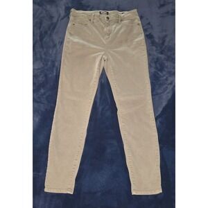 Buffalo David‎ Bitton Hanna Skinny  Jeans Olive Green High Rise Stretch 6/28
